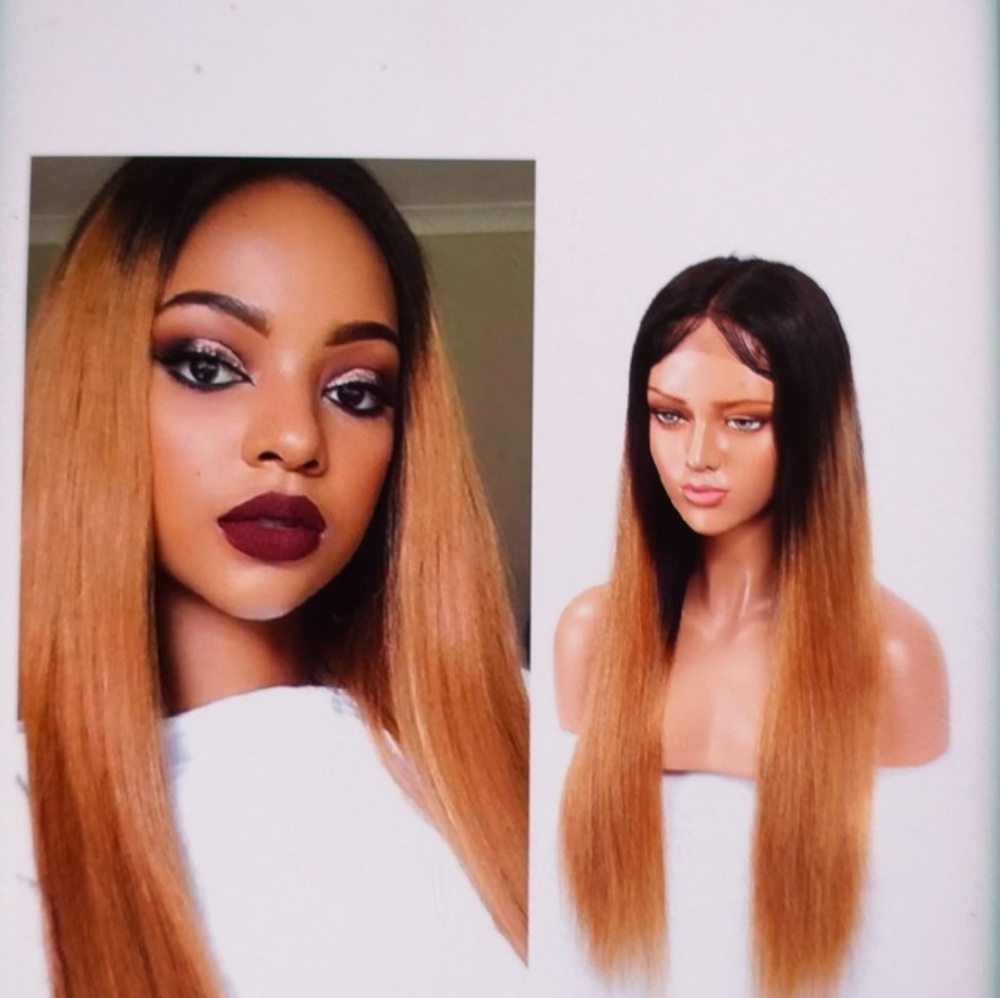 100% human hair lace closure wig
